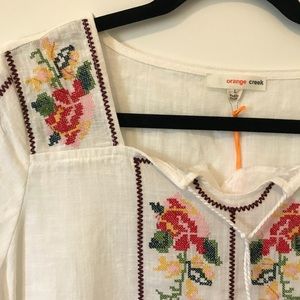 Embroidered tunic